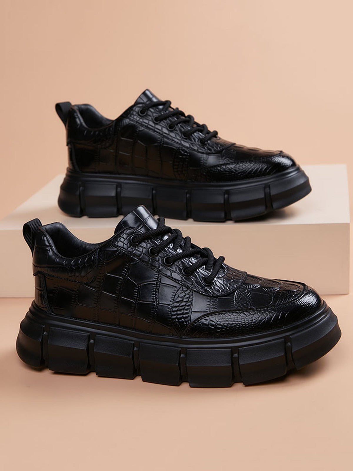 Handcrafted genuine leather shoes product view