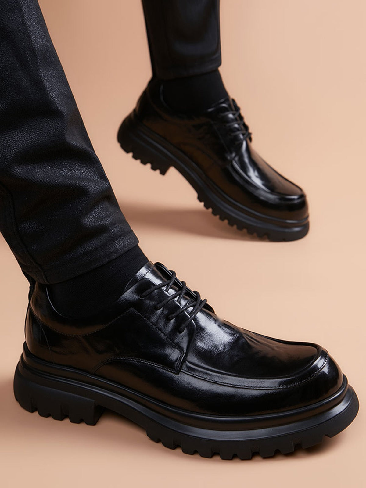 Handcrafted genuine leather shoes product view