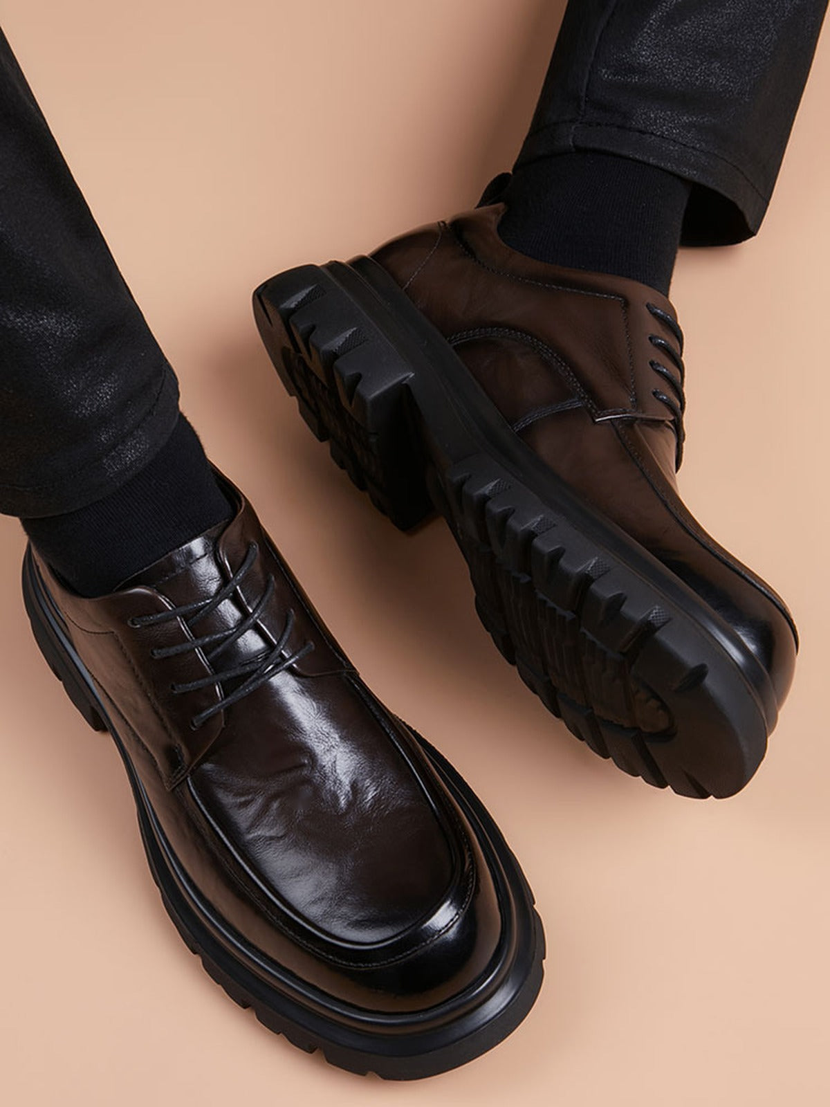 Handcrafted genuine leather shoes product view