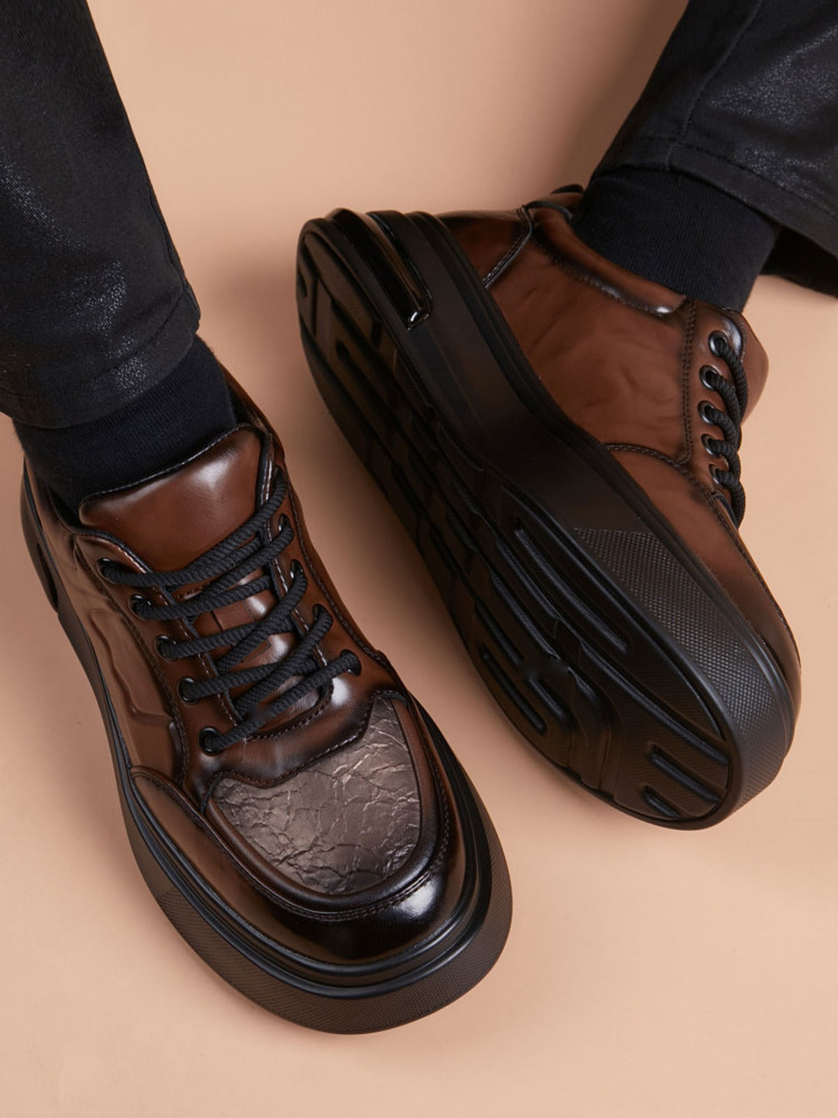 Handcrafted genuine leather shoes product view