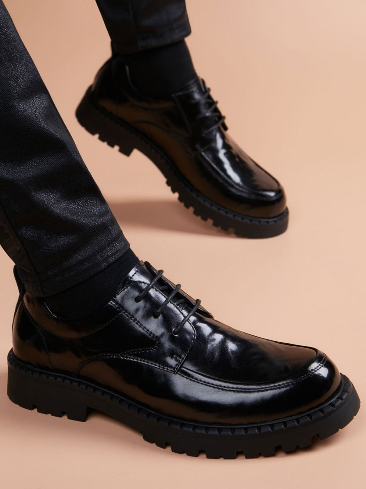 Handcrafted genuine leather shoes product view