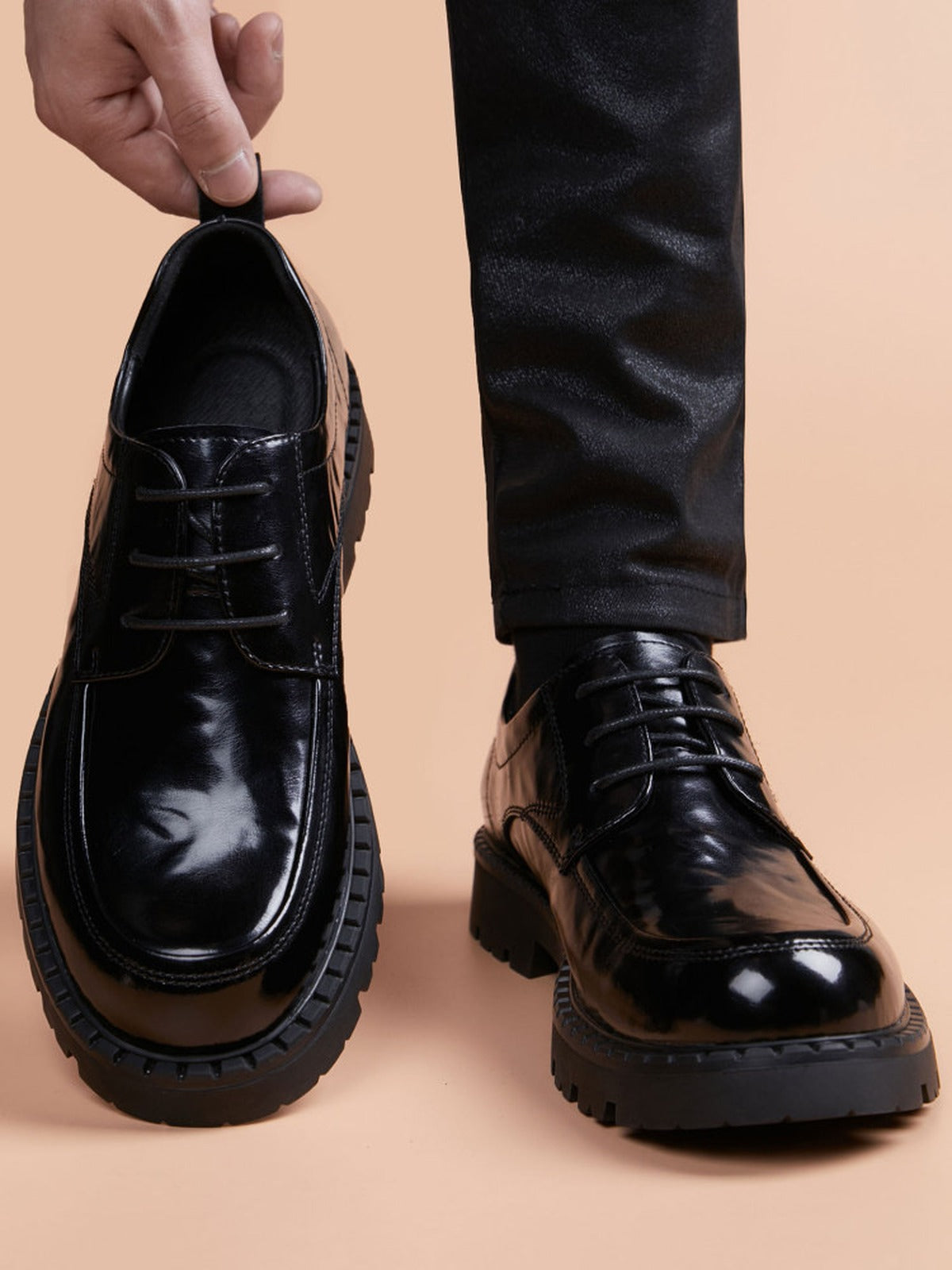 Handcrafted genuine leather shoes product view