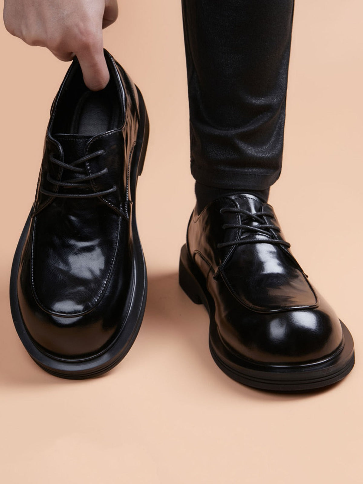 Handcrafted genuine leather shoes product view
