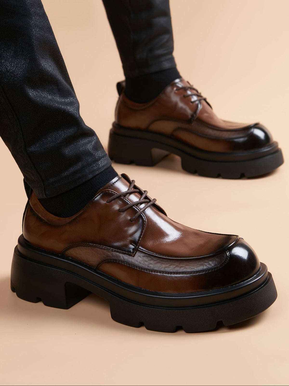 Handcrafted genuine leather shoes product view