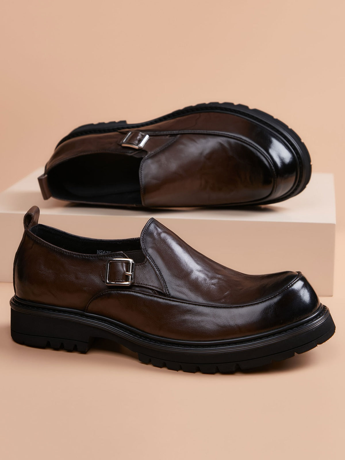 Handcrafted genuine leather shoes product view
