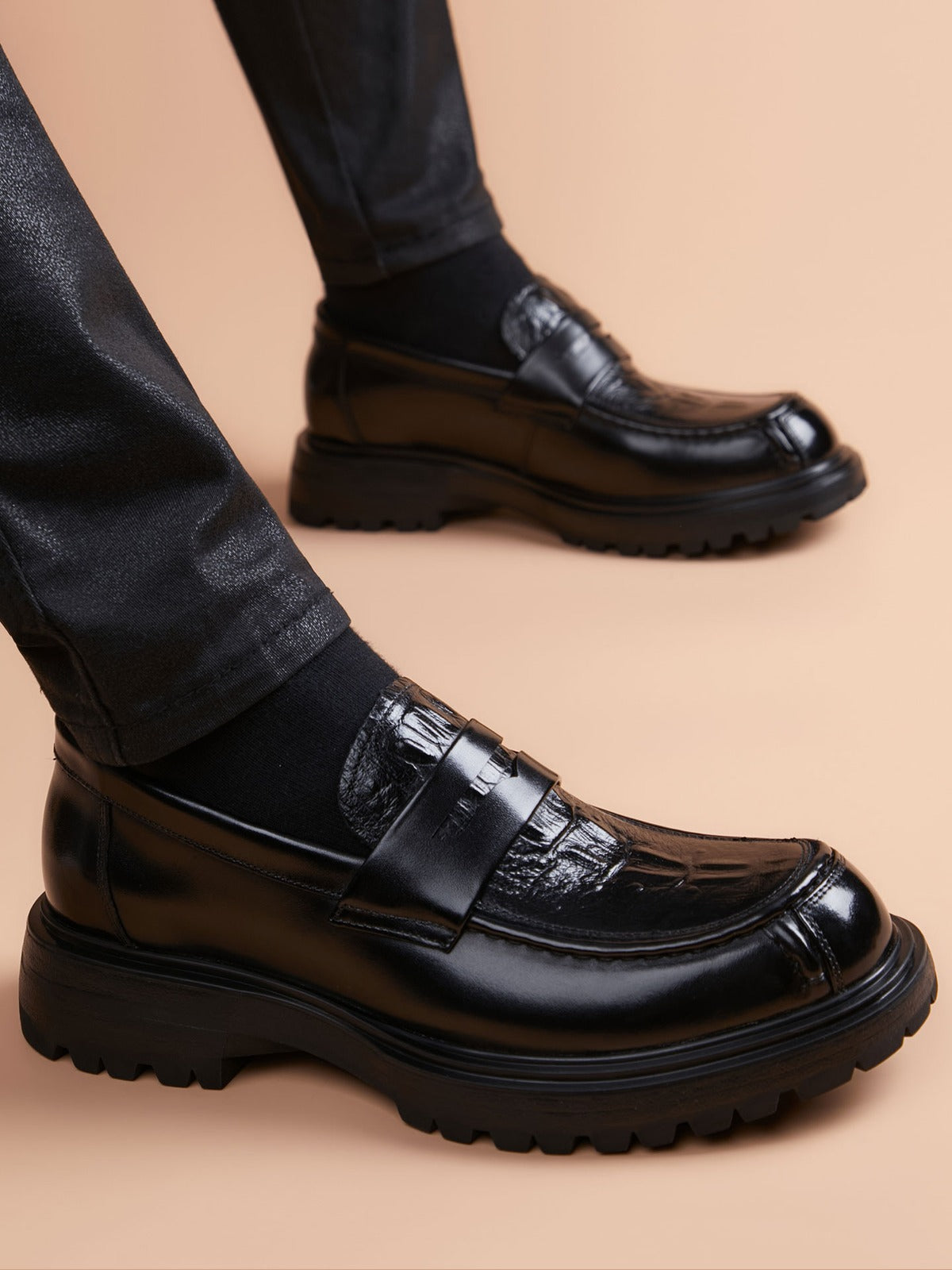 Handcrafted genuine leather shoes product view