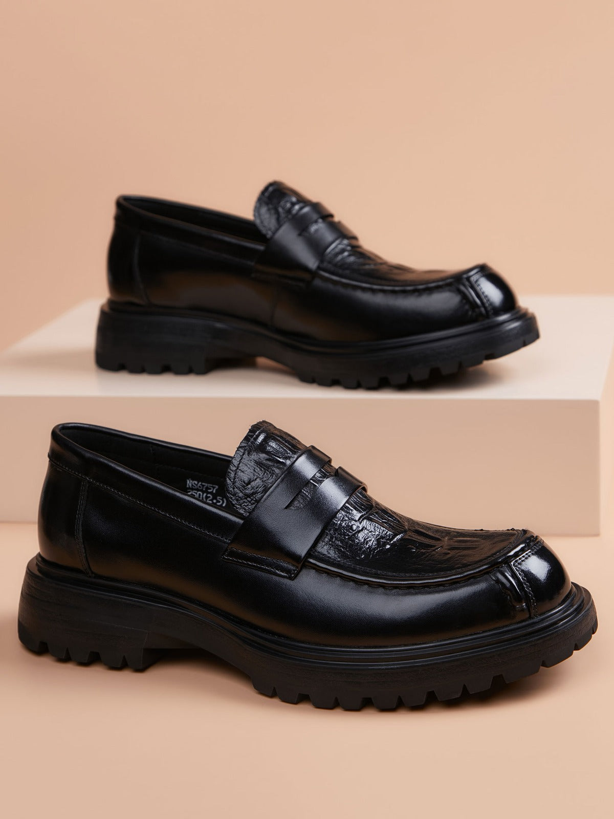 Handcrafted genuine leather shoes product view