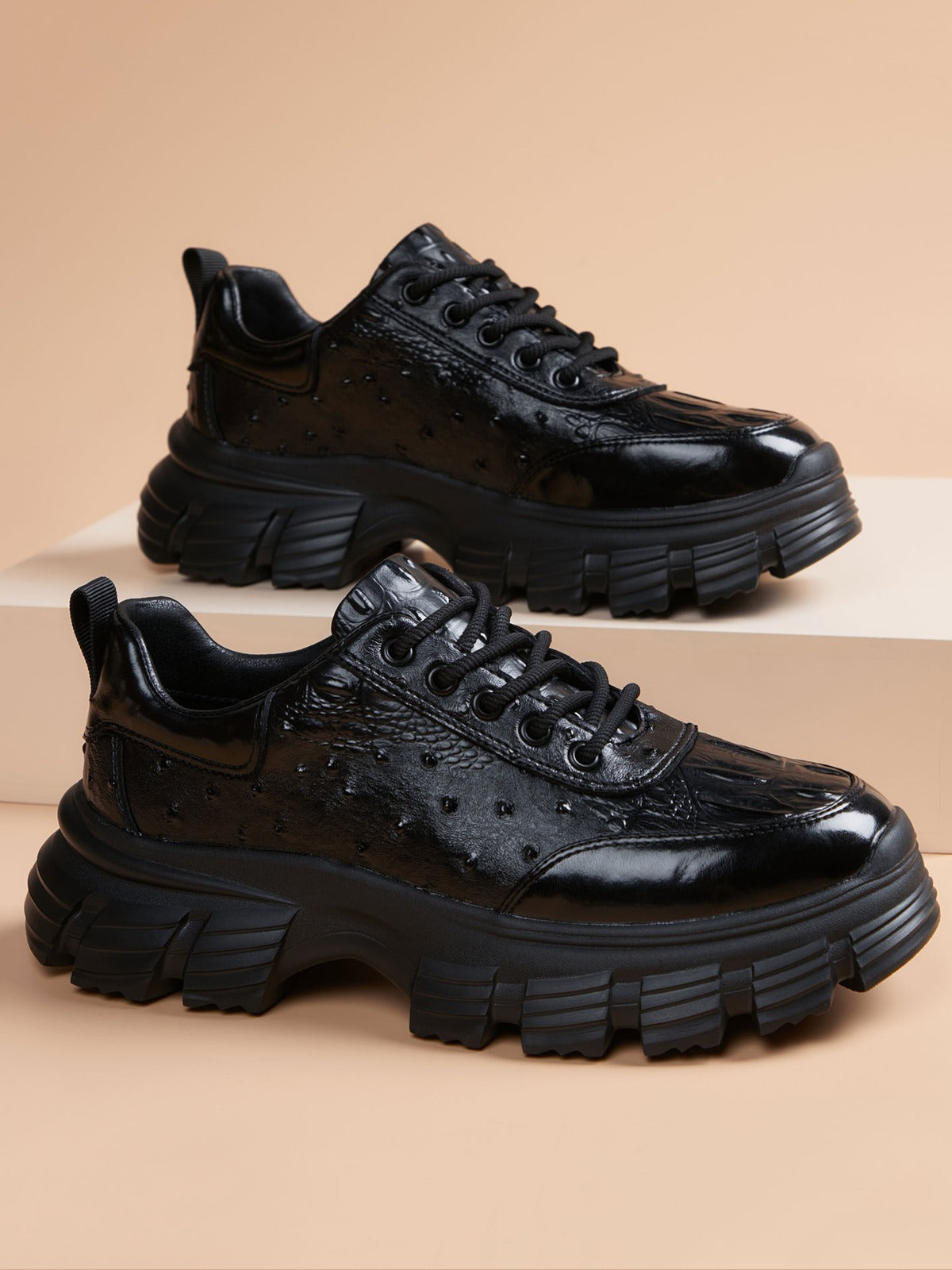 Handcrafted genuine leather shoes product view