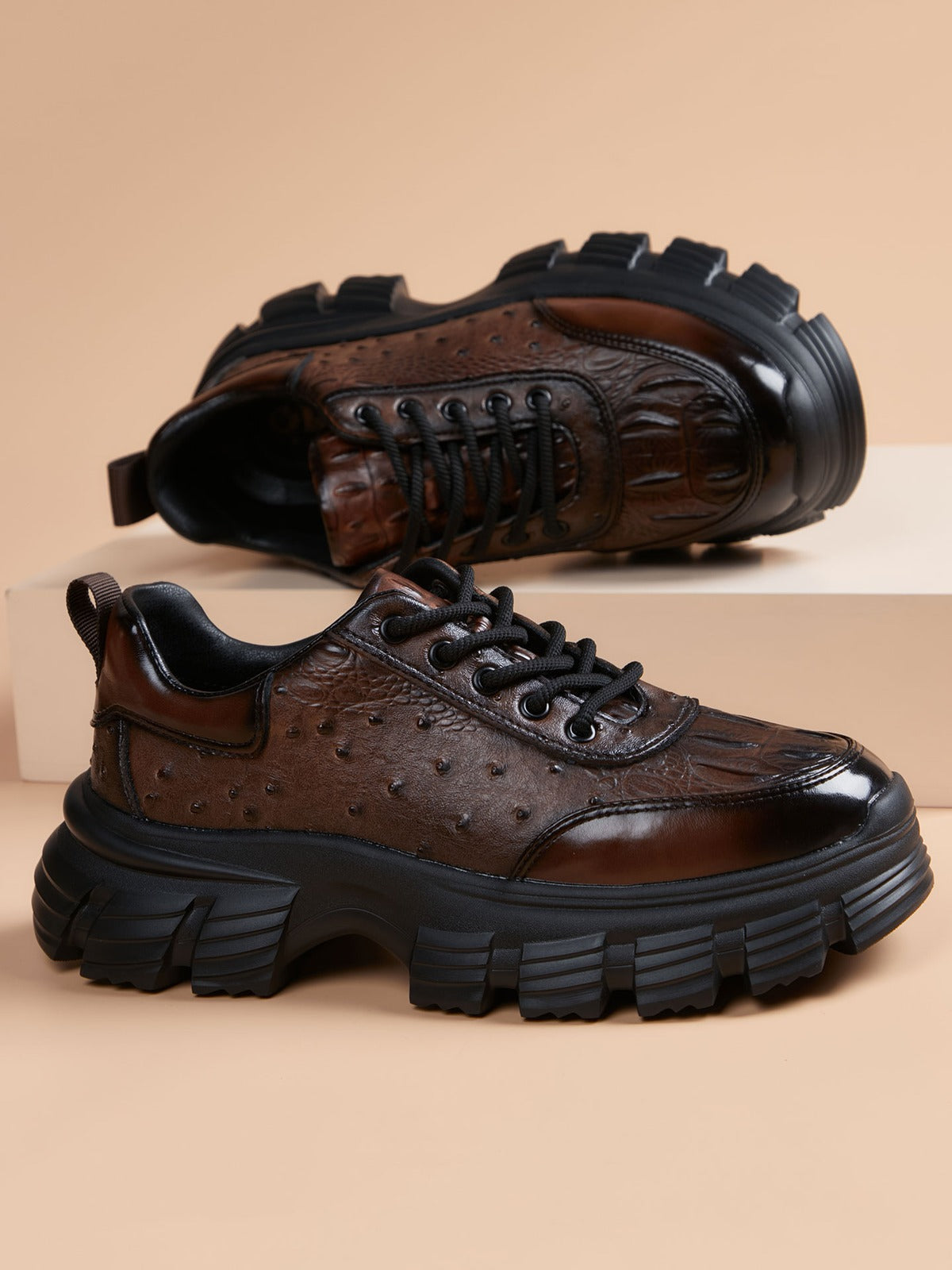 Handcrafted genuine leather shoes product view