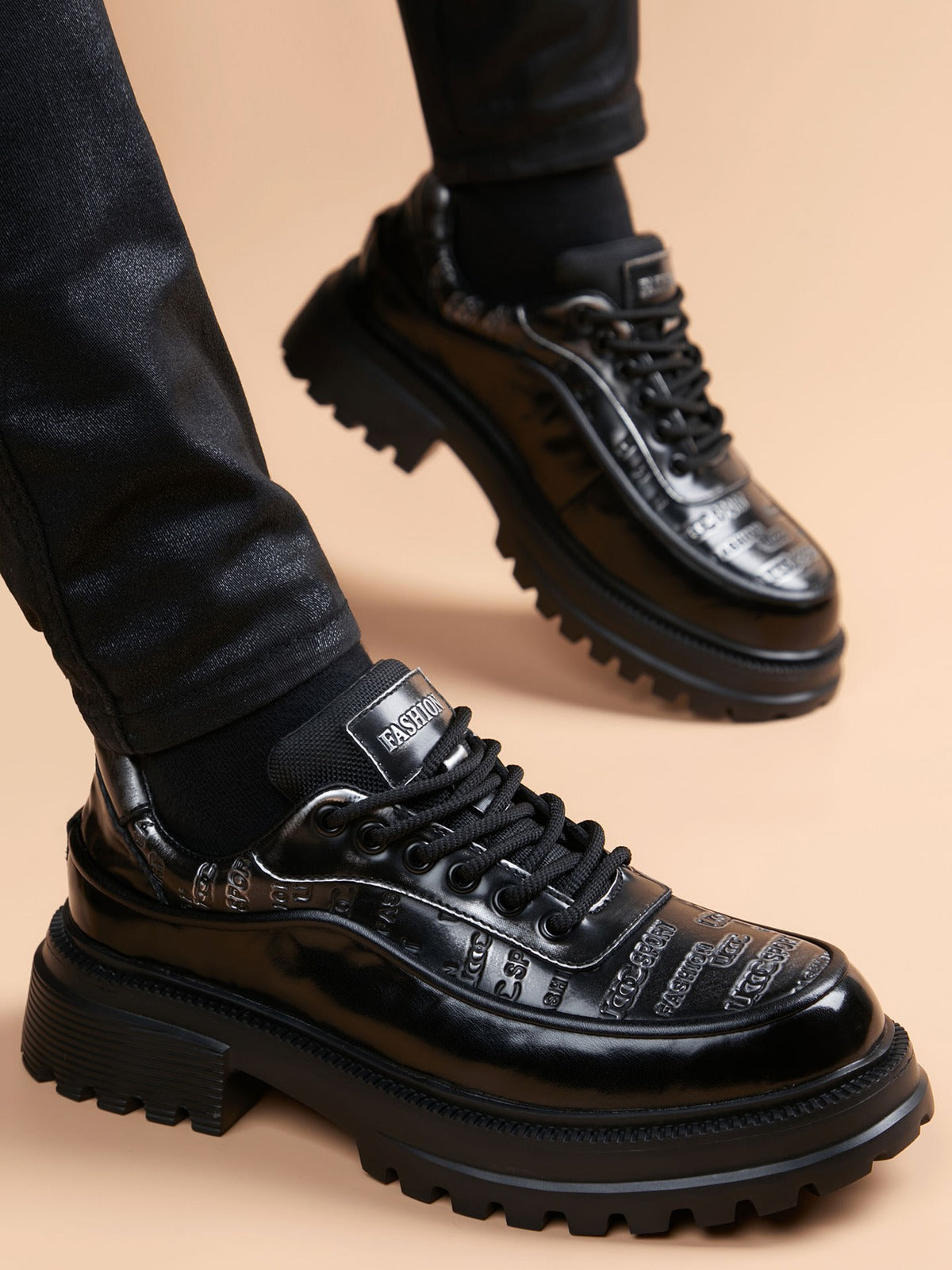 Handcrafted genuine leather shoes product view
