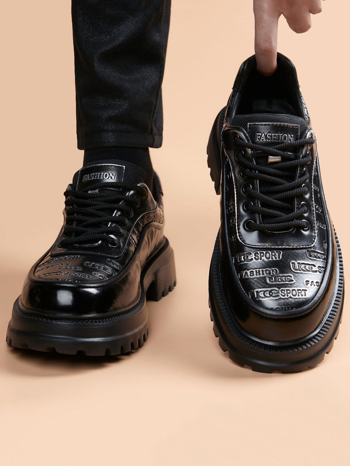 Handcrafted genuine leather shoes product view