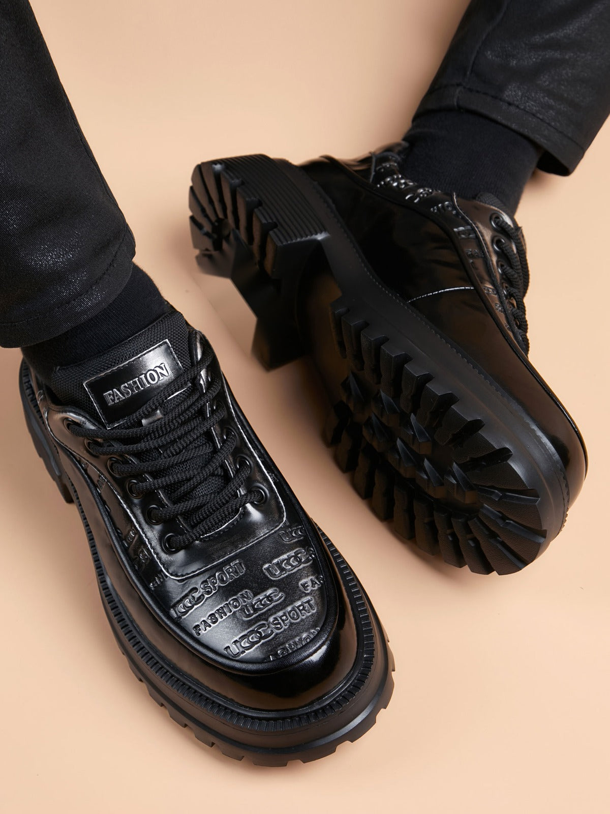 Handcrafted genuine leather shoes product view