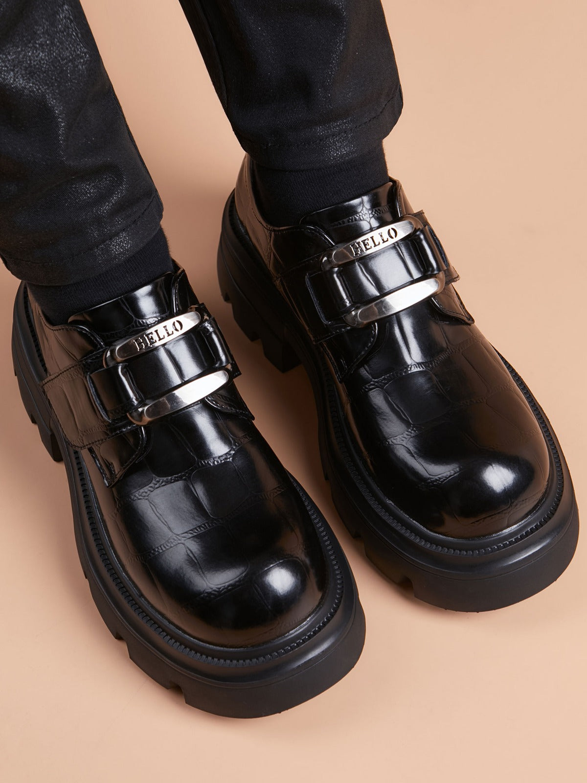 Handcrafted genuine leather shoes product view