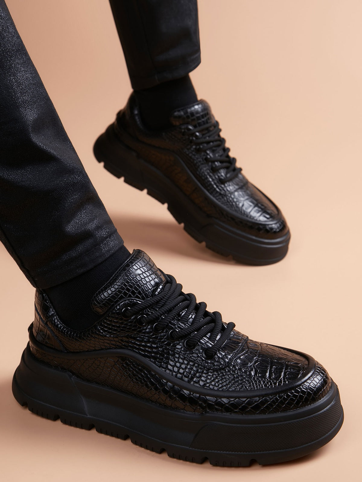 Handcrafted genuine leather shoes product view