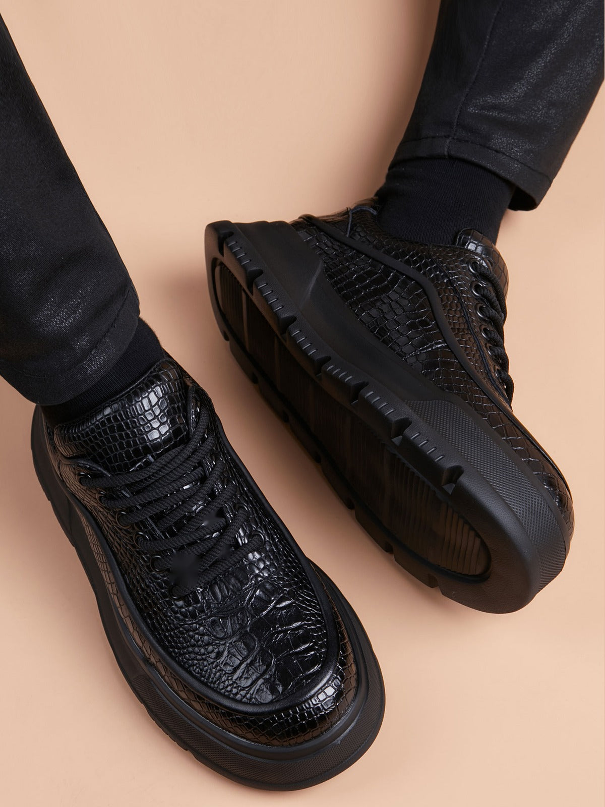 Handcrafted genuine leather shoes product view
