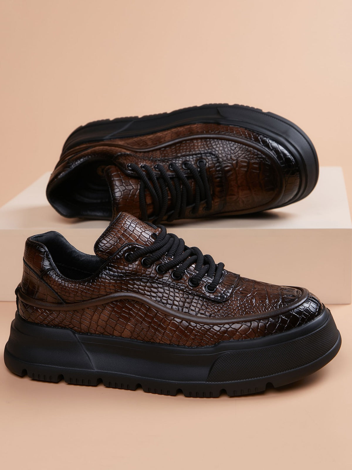 Handcrafted genuine leather shoes product view