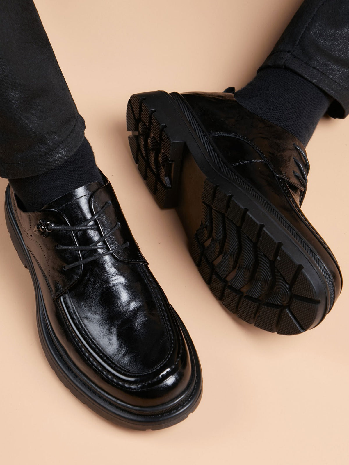 Handcrafted genuine leather shoes product view