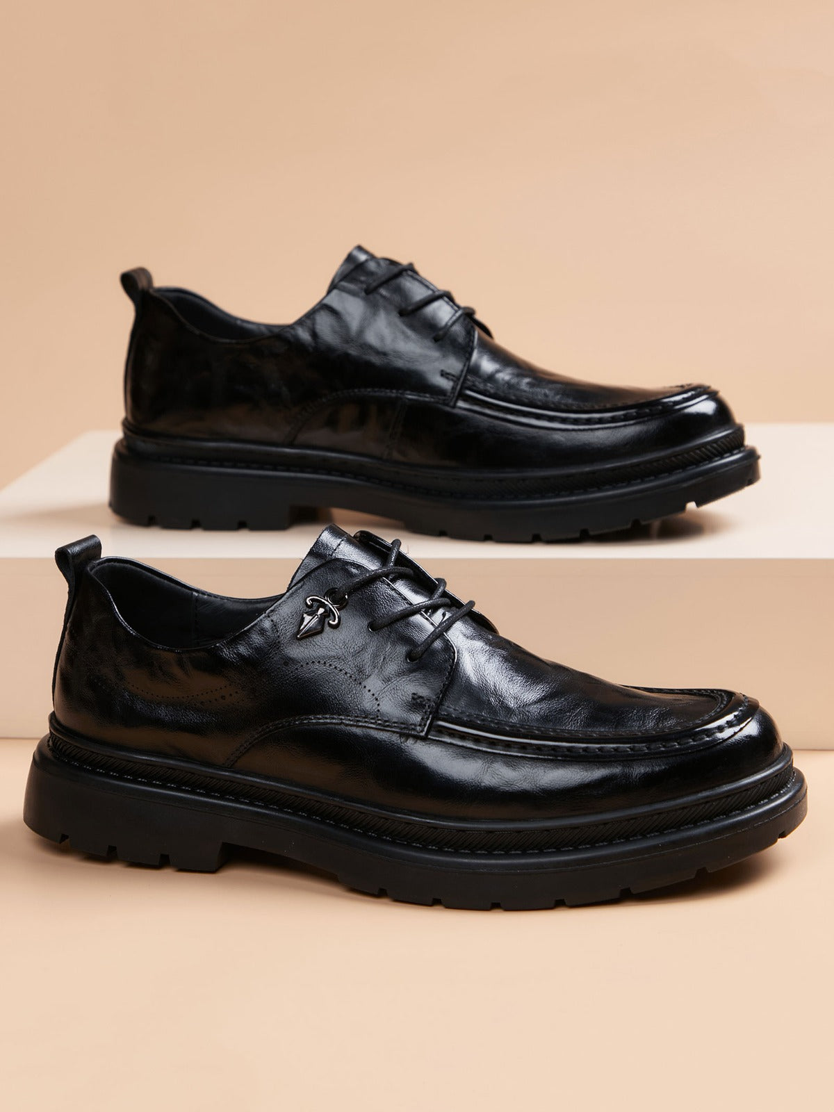 Handcrafted genuine leather shoes product view