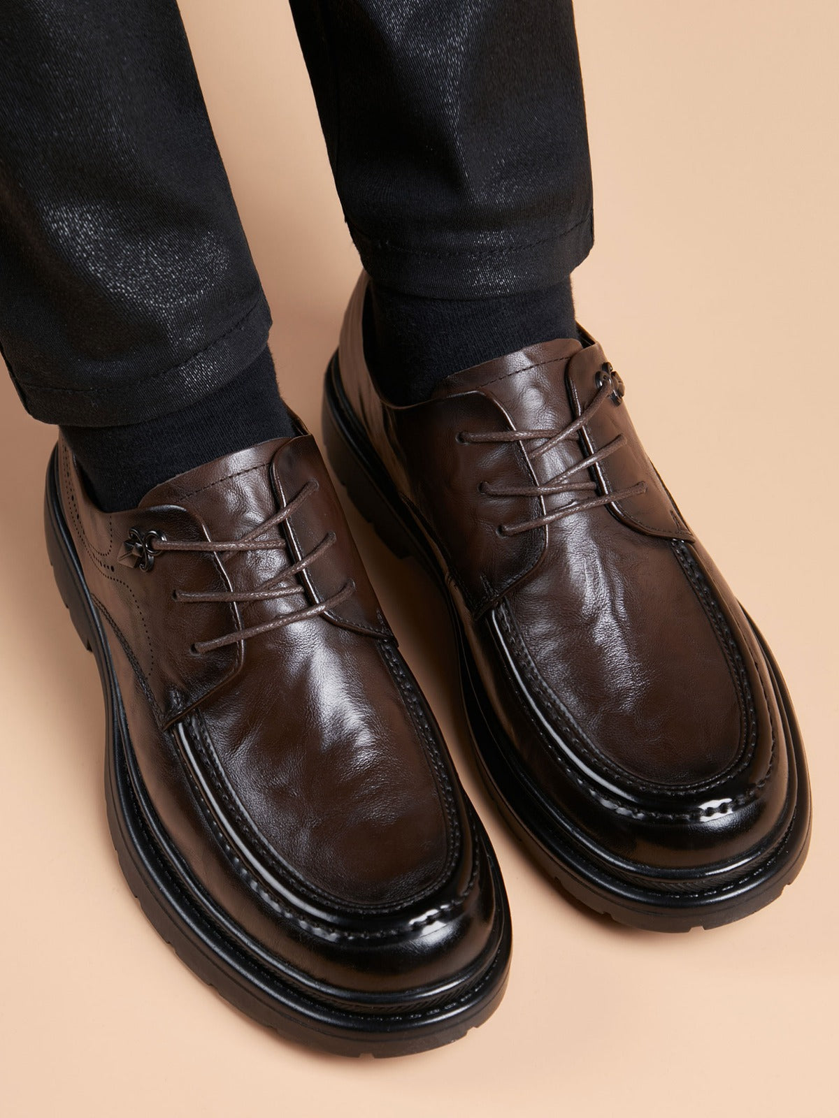 Handcrafted genuine leather shoes product view