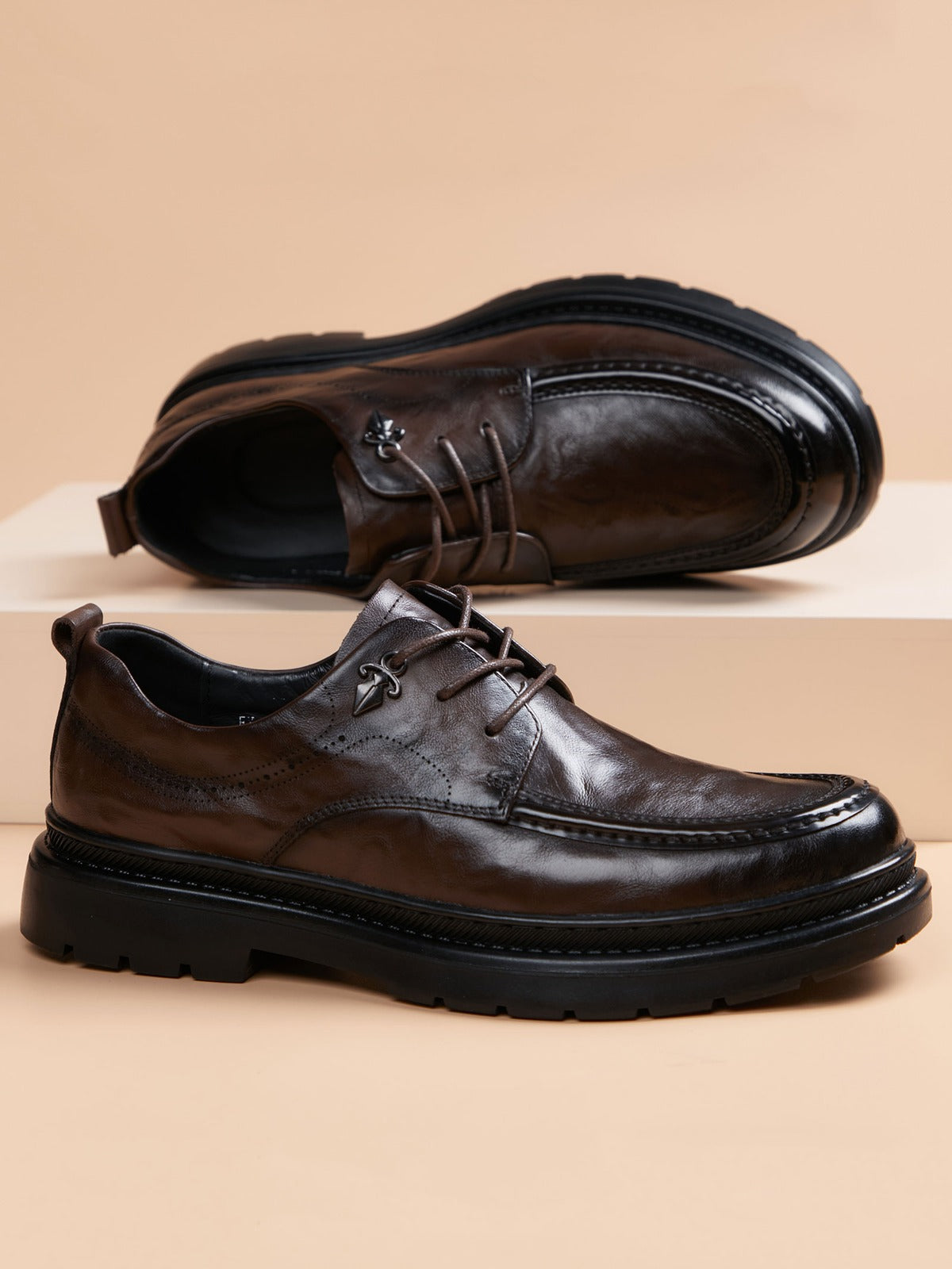 Handcrafted genuine leather shoes product view